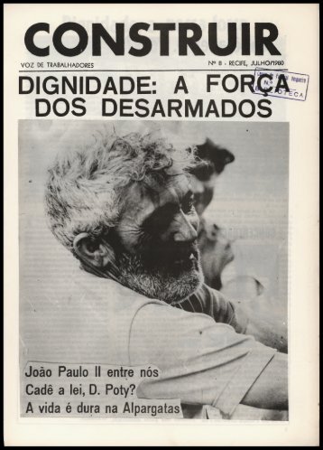 DIGNIDADE: A FO DOS DESARMADOS