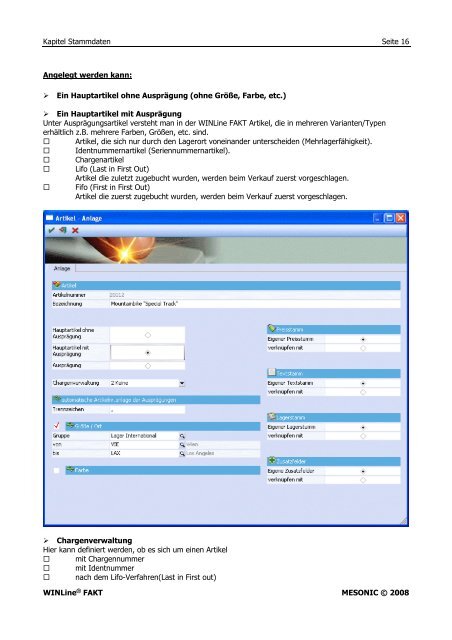 WINLine FAKT Teil 1 - Working-system.de