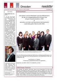 Newsletter 2/2009 (288KiB) - WRD Witt Roschkowski Dieckert