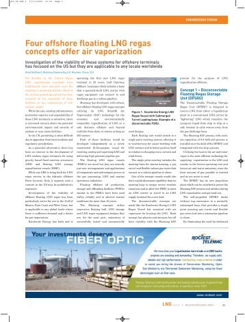 Four offshore floating LNG regas concepts offer air ... - Wood Group