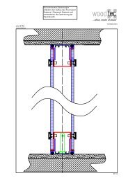 Technische Zeichnungen Trennwand System