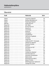 Haltestellenpläne - Wuppertaler Stadtwerke