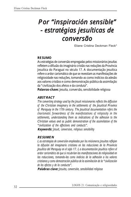 Revista Logos - Uerj