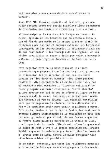 En esta catequesis: 1.- Instrucción sobre la Oración 2.- La Oración ...