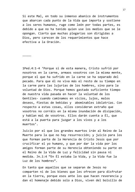 En esta catequesis: 1.- Instrucción sobre la Oración 2.- La Oración ...