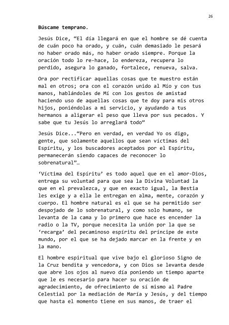 En esta catequesis: 1.- Instrucción sobre la Oración 2.- La Oración ...