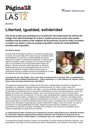 Imprimir - P\341gina/12 :: las12 :: Libertad, igualdad, solidaridad