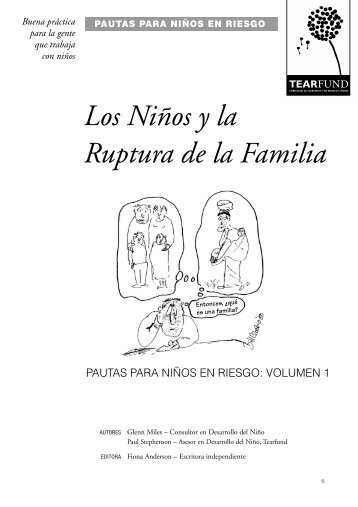 Los Niños y la Ruptura de la Familia - The Tearfund International ...