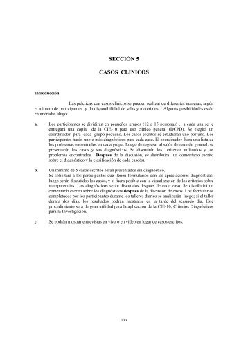 SECCIÓN 5 CASOS CLINICOS - APAL