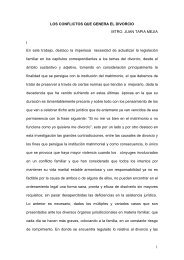 Los conflictos que genera el divorcio - Projusticia Familiar