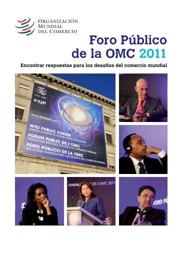 Foro Público de la OMC 2011 - World Trade Organization