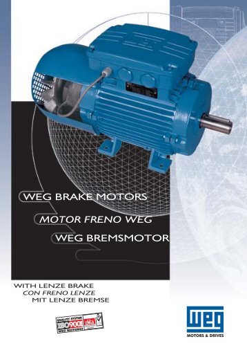 motor freno WEG