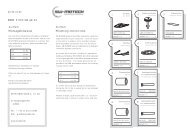 Montagehinweise Mounting Instructions BMW F ... - Wüdo Motorräder