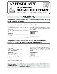 April - Wünschendorf/Elster