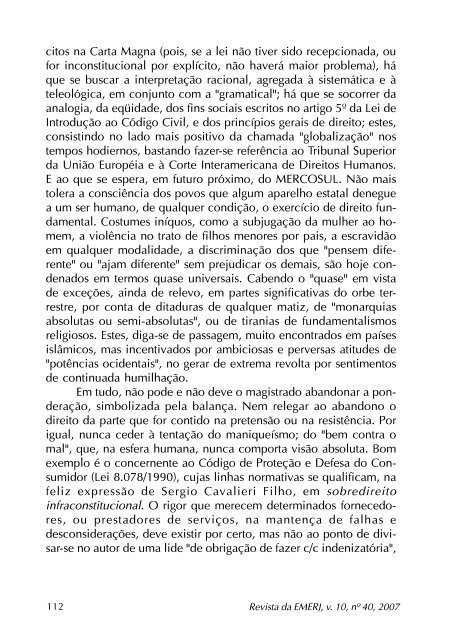 Autonomia Versus Igualdade - Emerj - Tribunal de Justiça do Estado ...