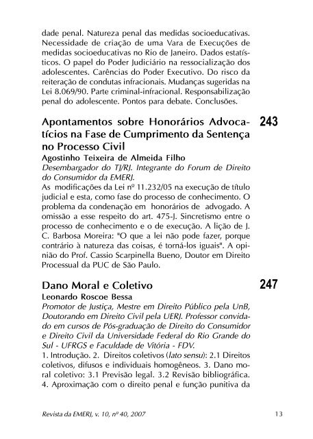 Autonomia Versus Igualdade - Emerj - Tribunal de Justiça do Estado ...