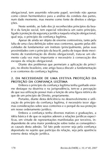 Autonomia Versus Igualdade - Emerj - Tribunal de Justiça do Estado ...