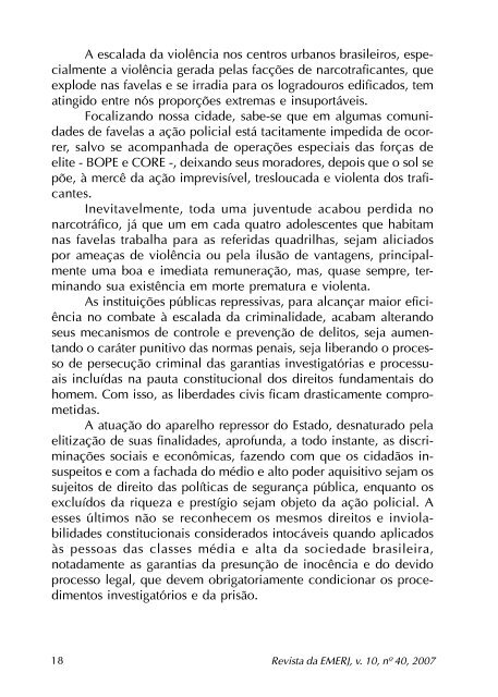 Autonomia Versus Igualdade - Emerj - Tribunal de Justiça do Estado ...