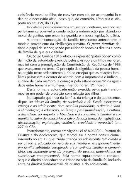 Autonomia Versus Igualdade - Emerj - Tribunal de Justiça do Estado ...