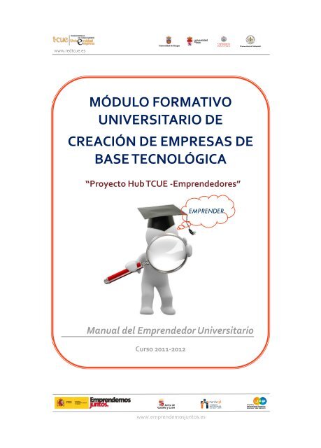 MÓDULO FORMATIVO UNIVERSITARIO DE CREACIÓN DE EMPRESAS DE BASE TECNOLÓGICA