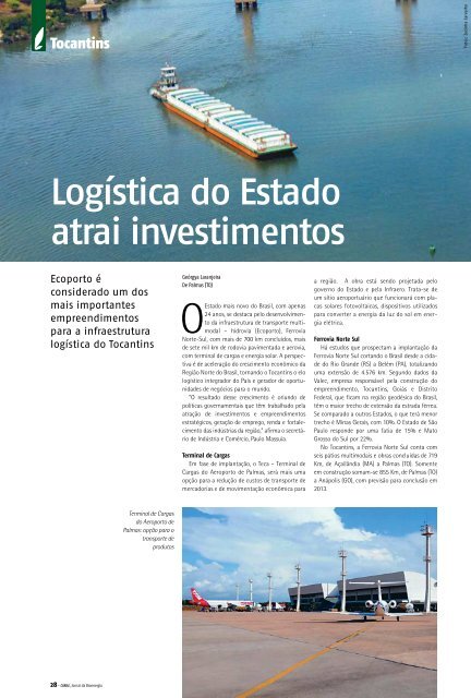 Novembro de 2012 - Canal : O jornal da bioenergia