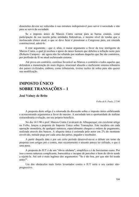 Microsoft Word - Tributa\\347\\343o no Brasil eo IU.doc - Marcos Cintra