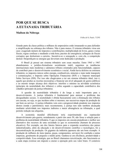 Microsoft Word - Tributa\\347\\343o no Brasil eo IU.doc - Marcos Cintra