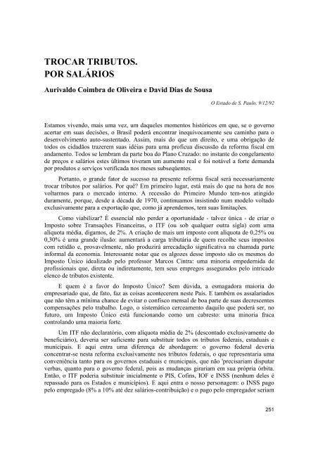 Microsoft Word - Tributa\\347\\343o no Brasil eo IU.doc - Marcos Cintra