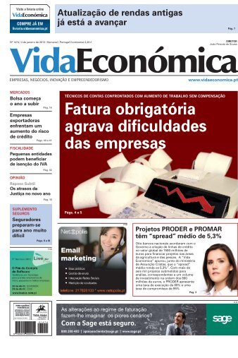 Fatura obrigatória agrava dificuldades das ... - Vida Económica