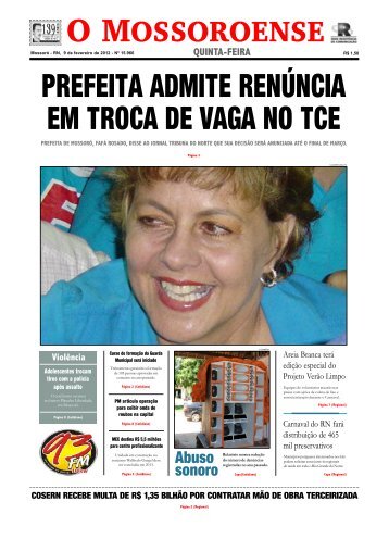 Capa O MOSSOROENSE - PC - 9-2.qxd - Boletim UOL