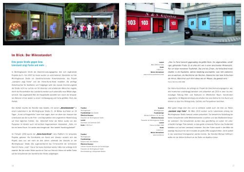 Projektdokumentation 2007-2012 - Stadt Wuppertal