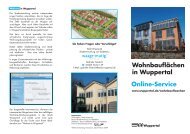 Flyer - Stadt Wuppertal