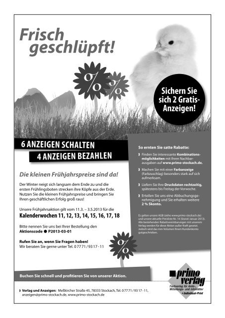 Mitteilungsblatt2013-04.pdf - der Gemeinde Wutach