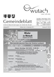 Mitteilungsblatt2011-25.pdf - der Gemeinde Wutach