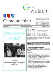 Mitteilungsblatt2012-10.pdf - der Gemeinde Wutach