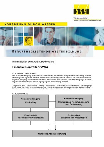 Financial Controller (VWA) - Württembergische Verwaltungs