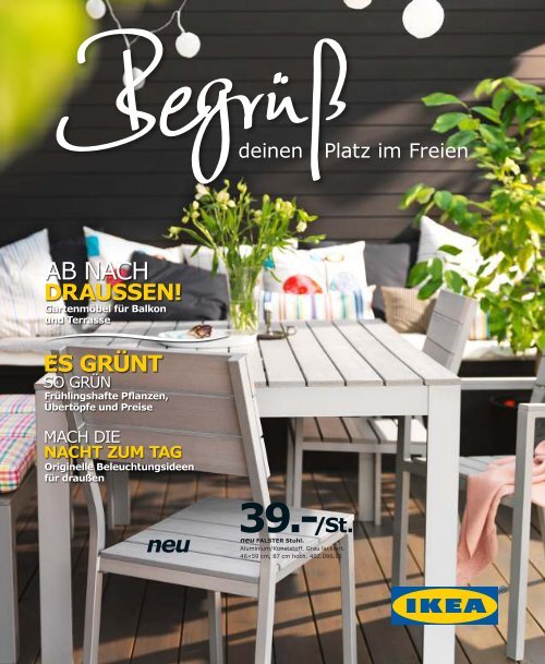 IKEA Begrüß deinen Platz im Freien 2012