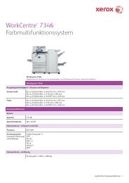 WorkCentre 7328/7335/7345/7346 Detailed Specifications ... - Xerox