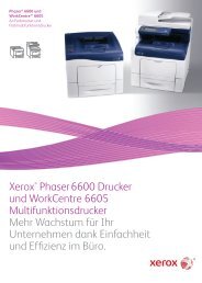 WorkCentre 6605 (PDF) - Xerox