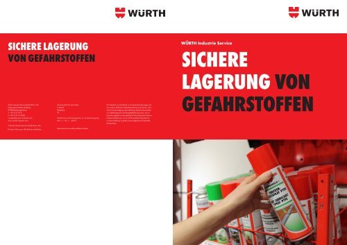 Lagerung von Gefahrstoffen - Würth Industrie Service GmbH & Co. KG