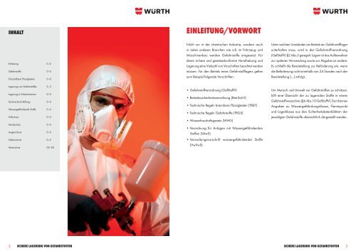 Lagerung von Gefahrstoffen - Würth Industrie Service GmbH & Co. KG