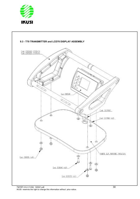 manual de instalação e utilização transmissor console ... - Usicontrol