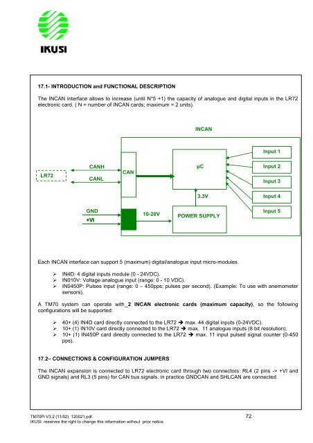 manual de instalação e utilização transmissor console ... - Usicontrol