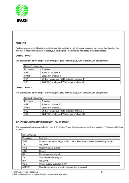 manual de instalação e utilização transmissor console ... - Usicontrol