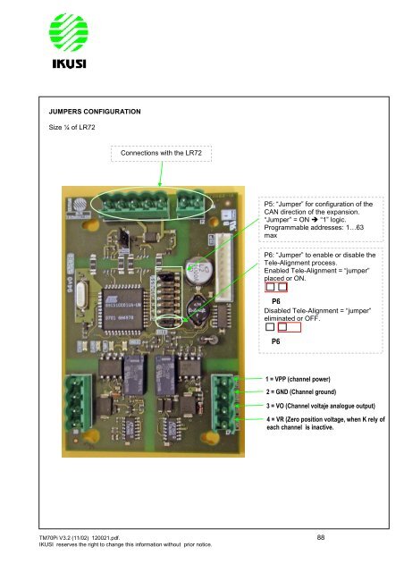 manual de instalação e utilização transmissor console ... - Usicontrol