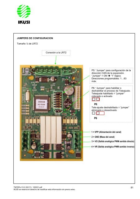 manual de instalação e utilização transmissor console ... - Usicontrol