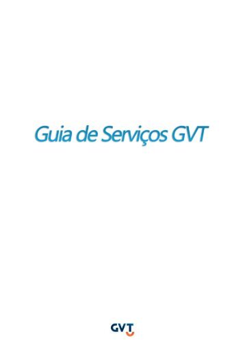 Guia de serviços GVT