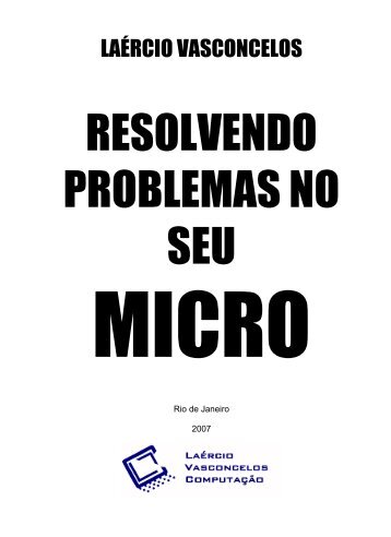 Índice do livro em PDF - Laércio Vasconcelos Computação