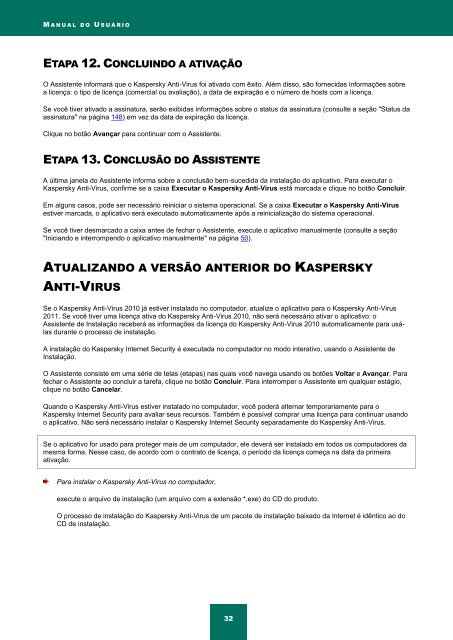 Kaspersky Anti-Virus 2011 MANUAL DO USUÁRIO - Kaspersky Lab