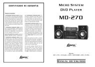 MD-270 - Lenoxx Sound